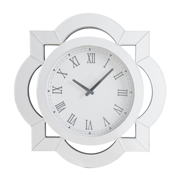 Lilac - Wall Clock - Mirrored - Tony's Home Furnishings