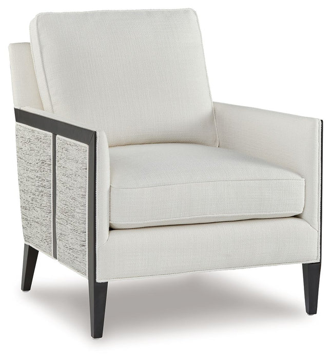 Ardenworth - Black / Ivory - Accent Chair - Tony's Home Furnishings