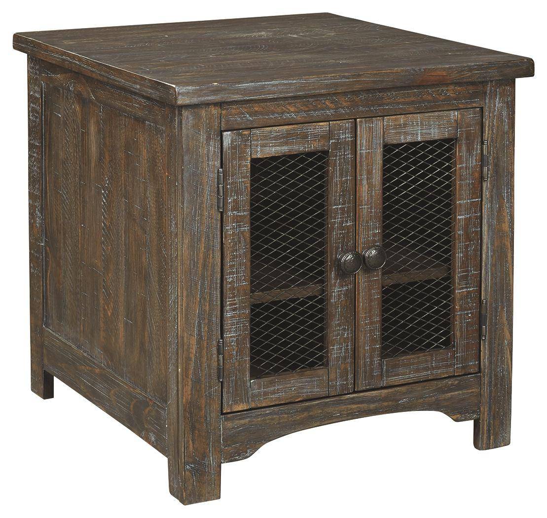 Danell - Brown - Rectangular End Table Tony's Home Furnishings Furniture. Beds. Dressers. Sofas.