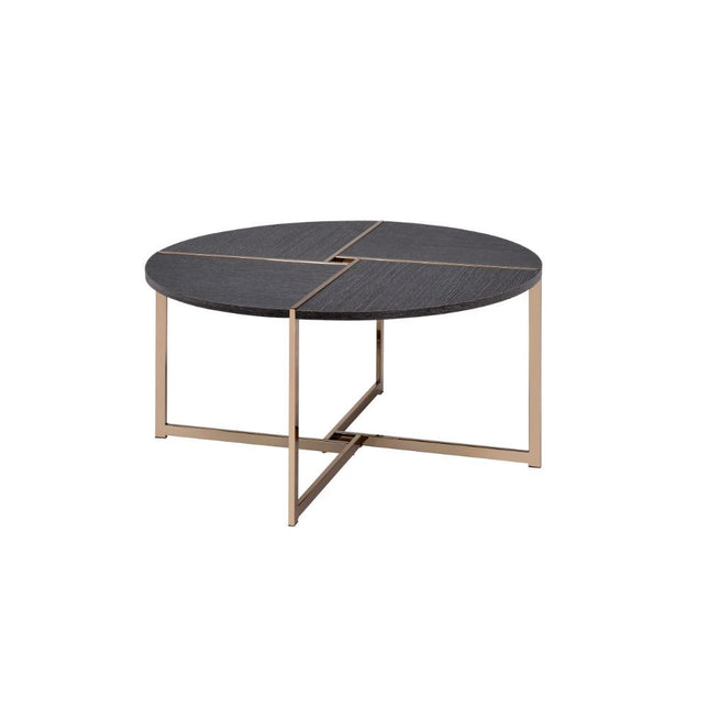 Bromia - Coffee Table - Black & Champagne - Tony's Home Furnishings