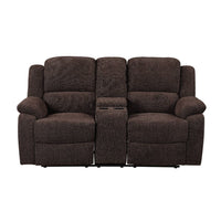 Thumbnail for Madden - Loveseat - Brown Chenille - Tony's Home Furnishings