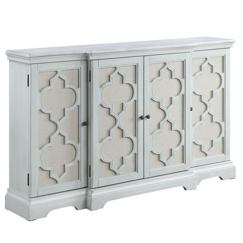 Adelle - Console Table - Pearl Silver - Tony's Home Furnishings