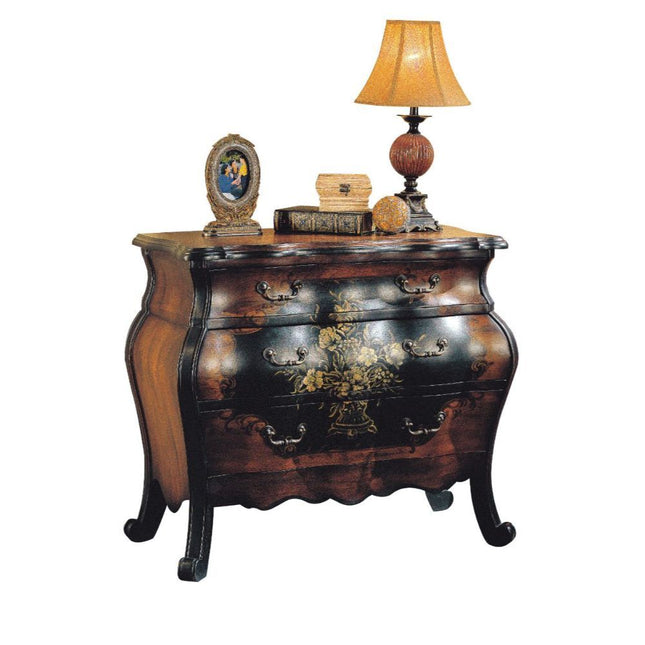 Roma - Bombay Chest - Black - 37" - Tony's Home Furnishings