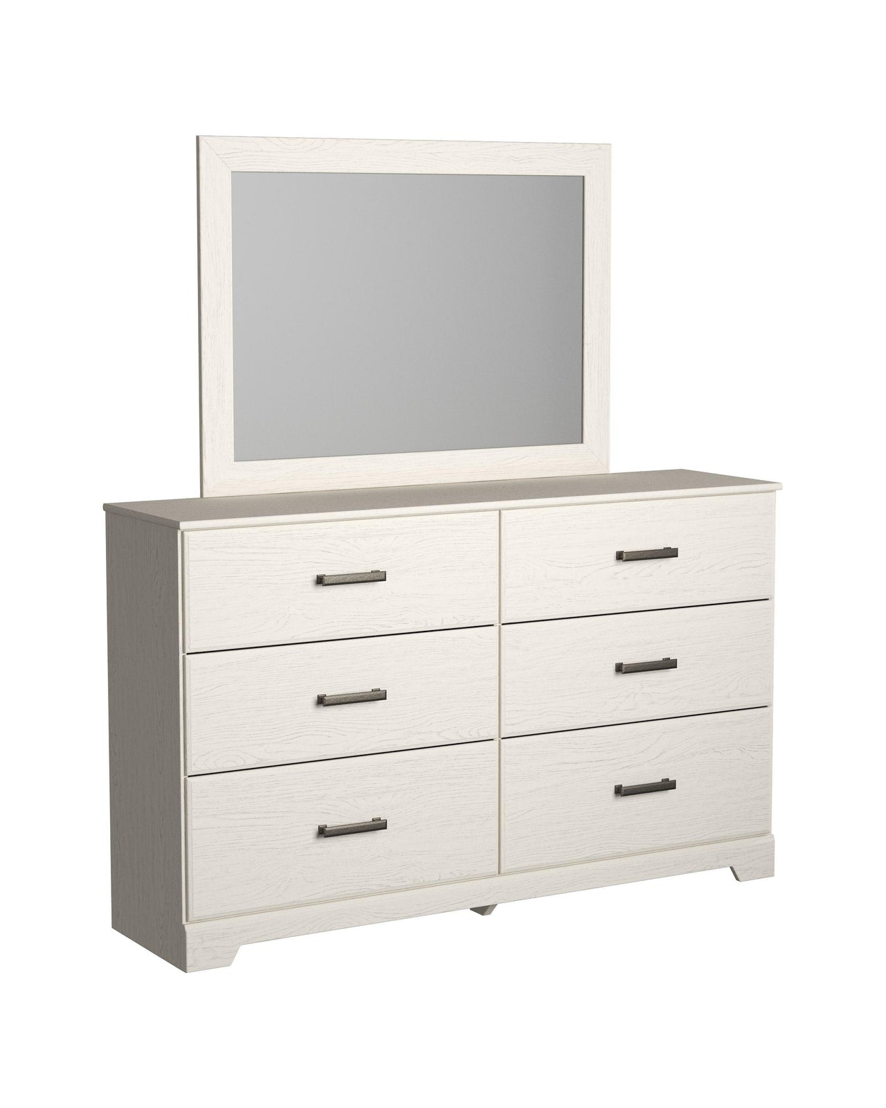 Stelsie - White - Dresser, Mirror Tony's Home Furnishings Furniture. Beds. Dressers. Sofas.