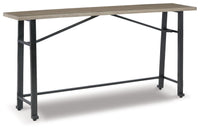Thumbnail for Lesterton - Light Brown / Black - Long Counter Table Tony's Home Furnishings Furniture. Beds. Dressers. Sofas.