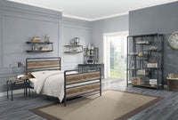 Brantley - Full Bed - Antique Oak & Sandy Gray Finish - Tony's Home Furnishings