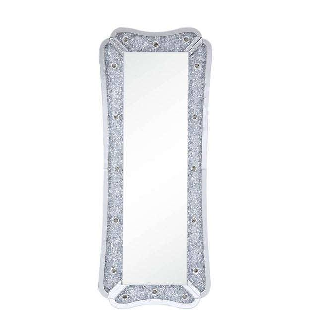 Noralie - Accent Floor Mirror - Mirrored - Wood - 63" - Tony's Home Furnishings