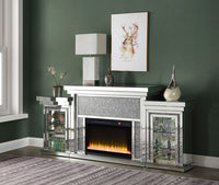 Thumbnail for Noralie - Fireplace - Mirrored - Wood - Tony's Home Furnishings