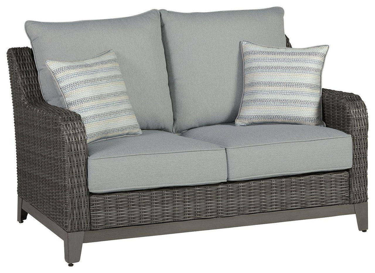 Elite Park - Gray - Loveseat W/Cushion Tony's Home Furnishings Furniture. Beds. Dressers. Sofas.