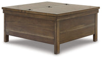 Thumbnail for Moriville - Grayish Brown - Lift Top Cocktail Table - Tony's Home Furnishings