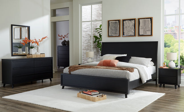 Danziar - Panel Bedroom Set - Tony's Home Furnishings