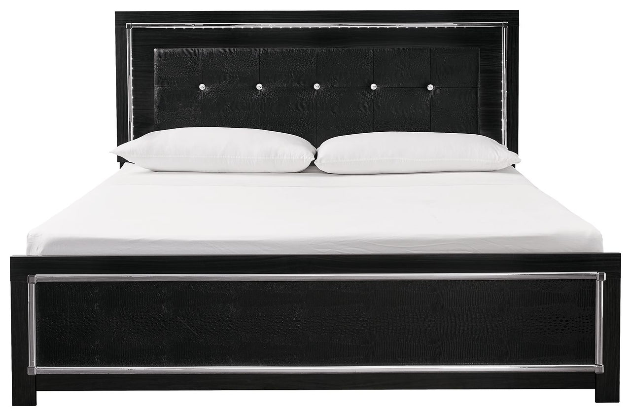 Kaydell - Upholstered Panel Bed - Tony's Home Furnishings