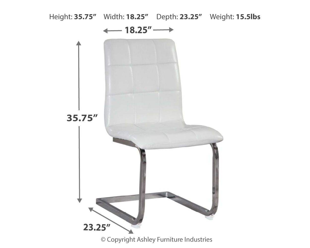 Madanere - Dining Side Chair - Tony's Home Furnishings