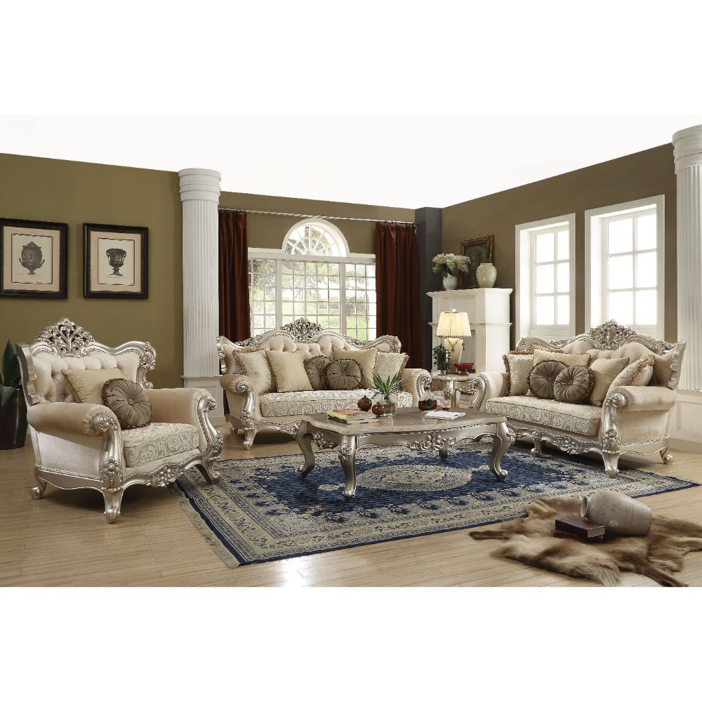 Bently - Sofa - Fabric & Champagne - Tony's Home Furnishings