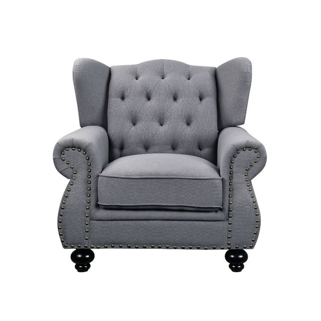 Hannes - Chair - Gray Fabric - Tony's Home Furnishings