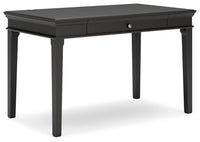 Thumbnail for Beckincreek - Black - Home Office Small Leg Desk Tony's Home Furnishings Furniture. Beds. Dressers. Sofas.