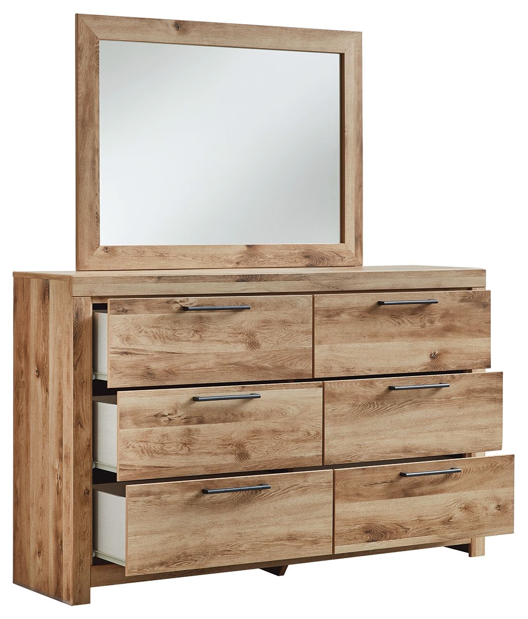 Hyanna - Dresser, Mirror, Panel Bed - Tony's Home Furnishings