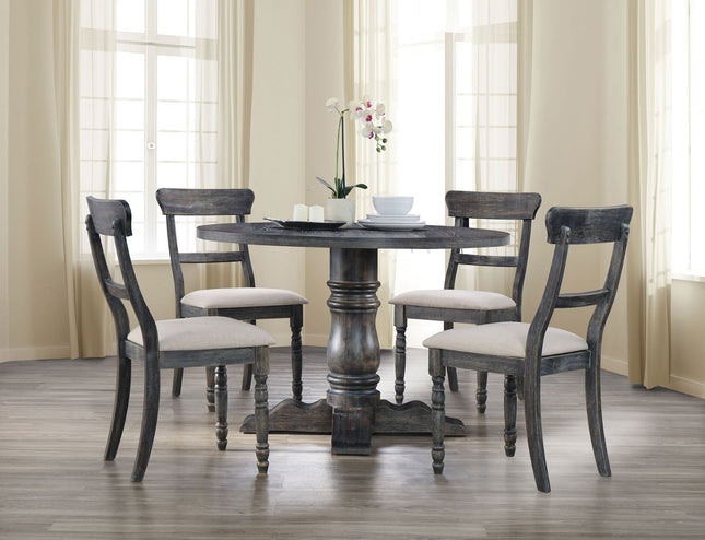 Leventis - Dining Table - Weathered Gray - Tony's Home Furnishings