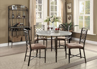 Thumbnail for Aldric - Dining Table - Faux Marble & Antique - Tony's Home Furnishings