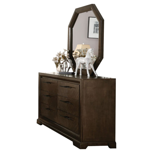 Selma - Mirror - Tobacco - Tony's Home Furnishings