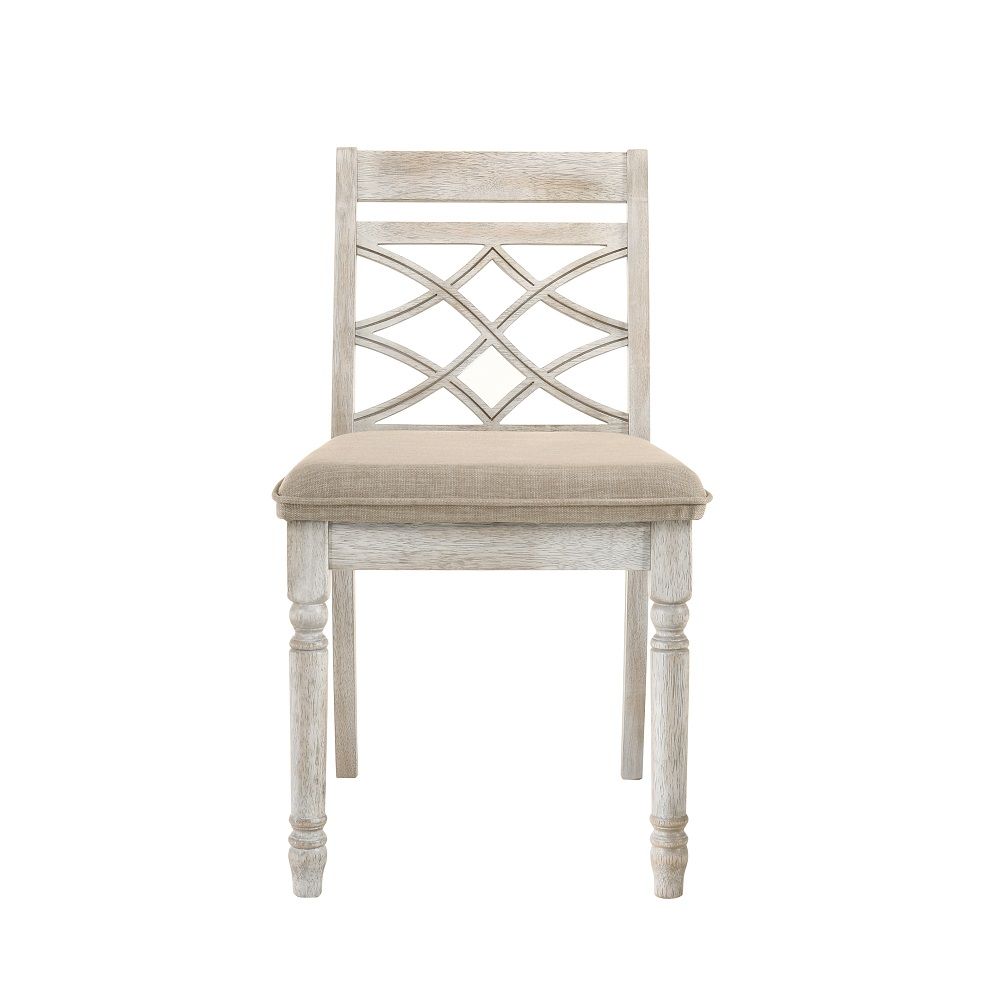 Cillin - Side Chair (Set of 2) - Beige - Tony's Home Furnishings