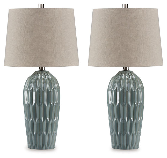 Hadbury - Ceramic Table Lamp (Set of 2) - Tony's Home Furnishings