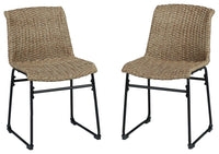 Thumbnail for Amaris - Brown / Black - Chair (Set of 2) Tony's Home Furnishings Furniture. Beds. Dressers. Sofas.