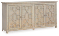 Thumbnail for Caitrich - Distressed Blue - Accent Cabinet - Tony's Home Furnishings