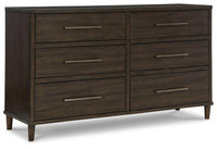 Thumbnail for Wittland - Brown - Dresser Tony's Home Furnishings Furniture. Beds. Dressers. Sofas.