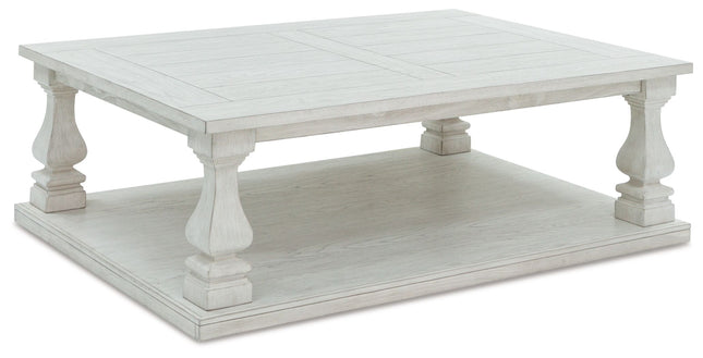 Arlendyne - Antique White - Rectangular Cocktail Table Signature Design by Ashley® 