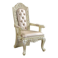 Thumbnail for Vatican - Dining Chair (Set of 2) - PU & Champagne Silver Finish - Tony's Home Furnishings
