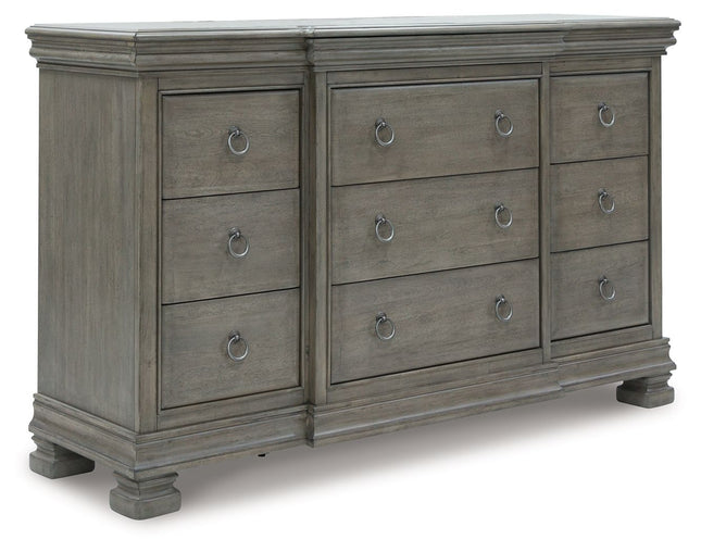 Lexorne - Gray - Dresser Signature Design by Ashley® 