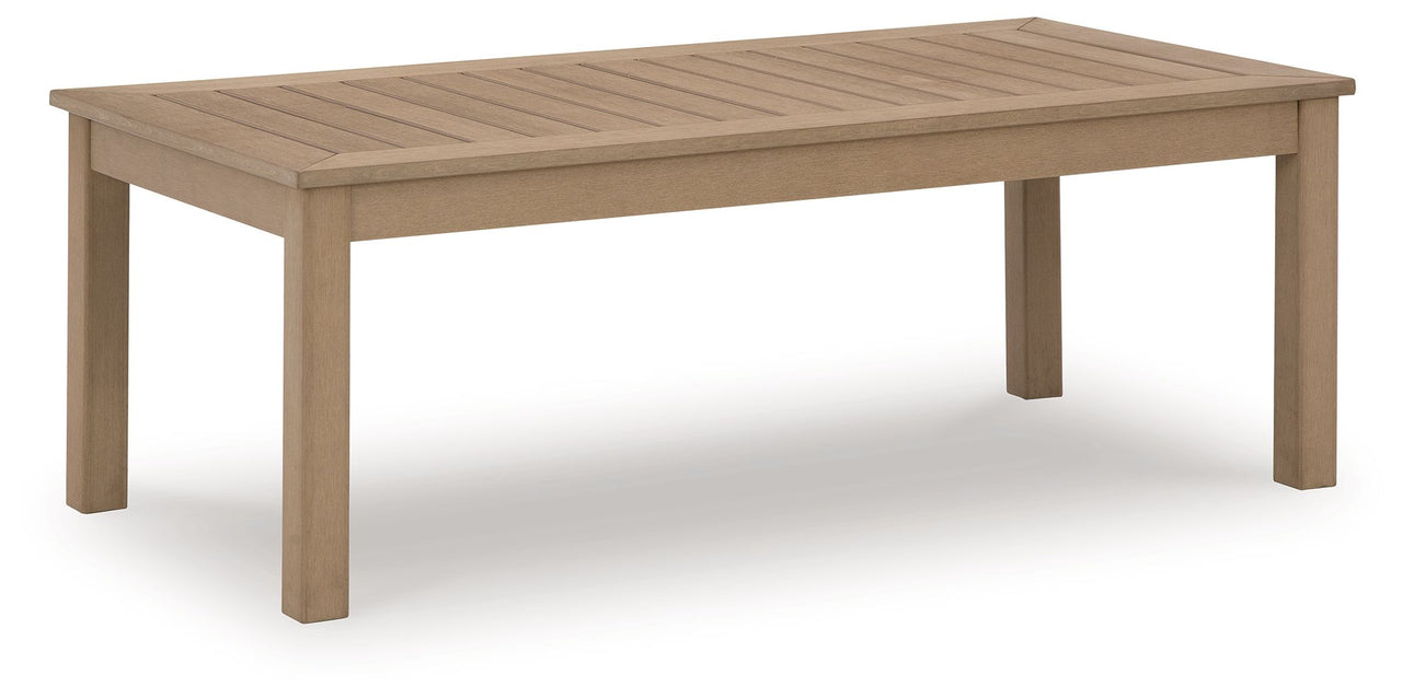 Hallow Creek - Driftwood - Rectangular Cocktail Table - Tony's Home Furnishings