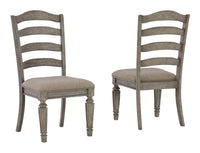 Thumbnail for Lodenbay - Antique Gray - Dining Uph Side Chair (Set of 2) Tony's Home Furnishings Furniture. Beds. Dressers. Sofas.