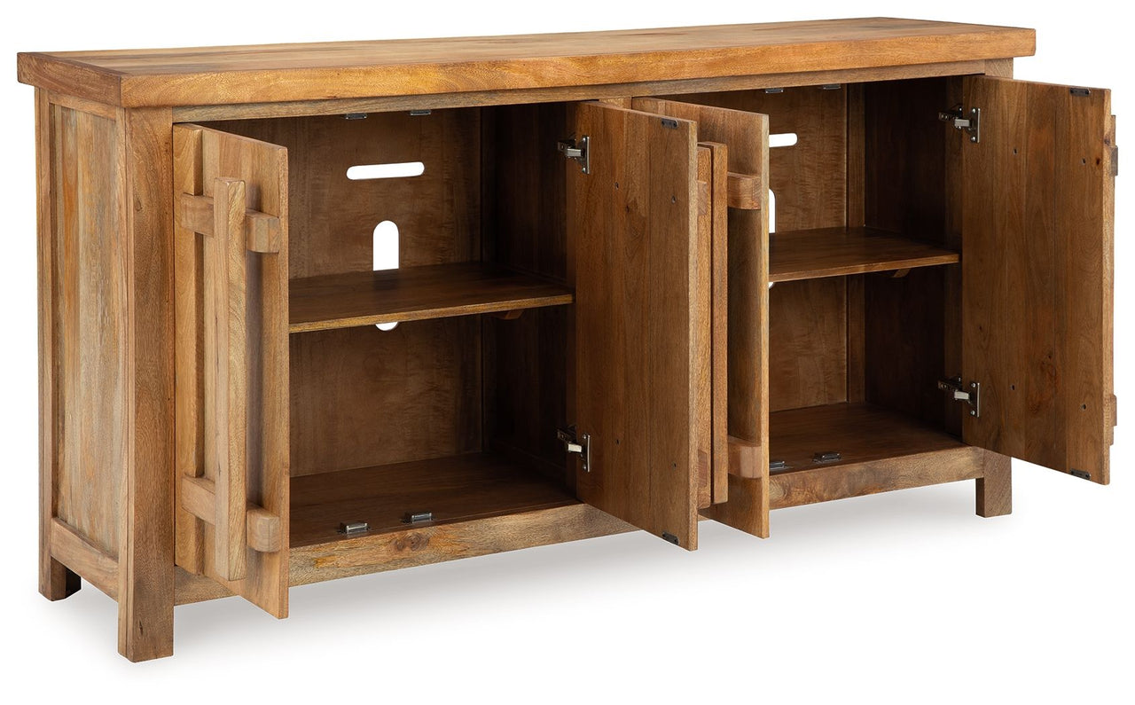 Dresor - Natural - Accent Cabinet - Tony's Home Furnishings