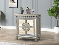 Thumbnail for Varian II - Wine Cabinet - Mirrored & Antique Platinum - 43