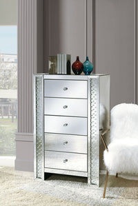 Thumbnail for Nysa - Chest - Mirrored & Faux Crystals - Tony's Home Furnishings