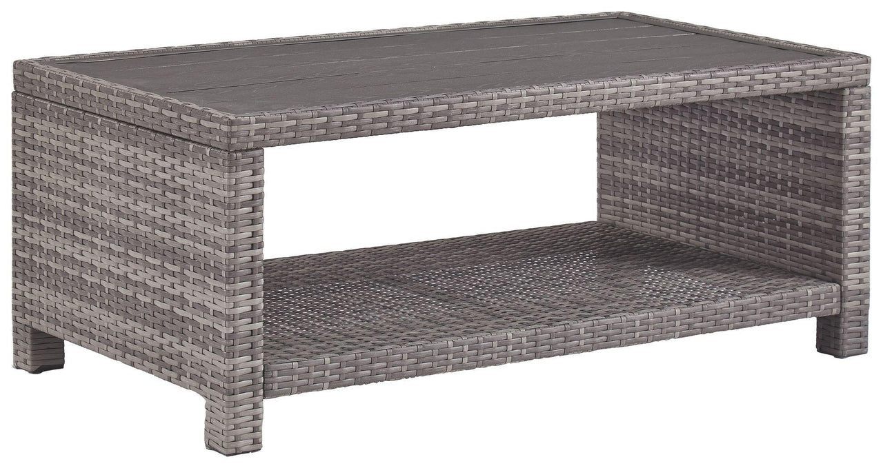 Salem - Gray - Rectangular Cocktail Table Tony's Home Furnishings Furniture. Beds. Dressers. Sofas.