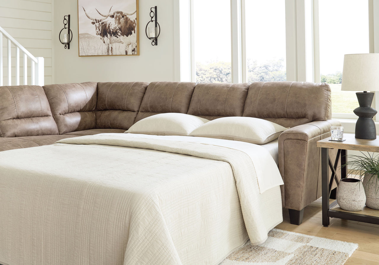 Navi - Sectional Sofa Sleeper - Tony's Home Furnishings