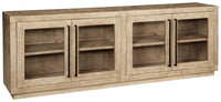 Thumbnail for Belenburg - Washed Brown - Accent Cabinet - Horizontal Tony's Home Furnishings Furniture. Beds. Dressers. Sofas.