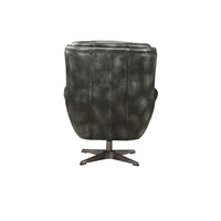 Thumbnail for Asotin - Accent Chair - Vintage Black Top Grain Leather - Tony's Home Furnishings