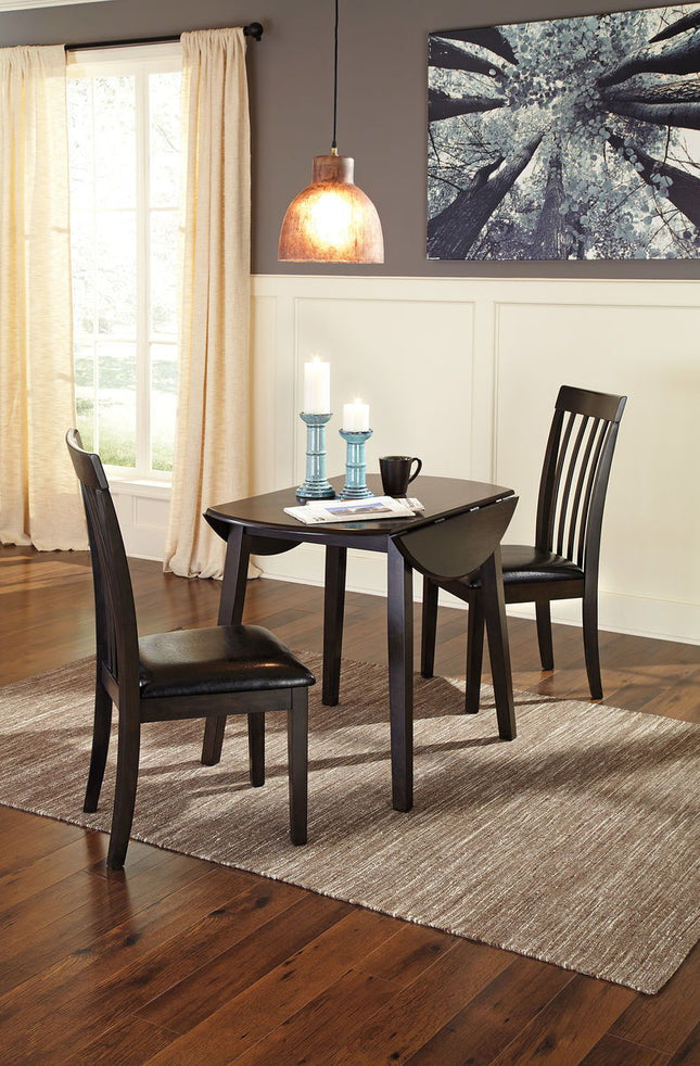 Hammis - Round Dining Drop Leaf Table Set - Tony's Home Furnishings