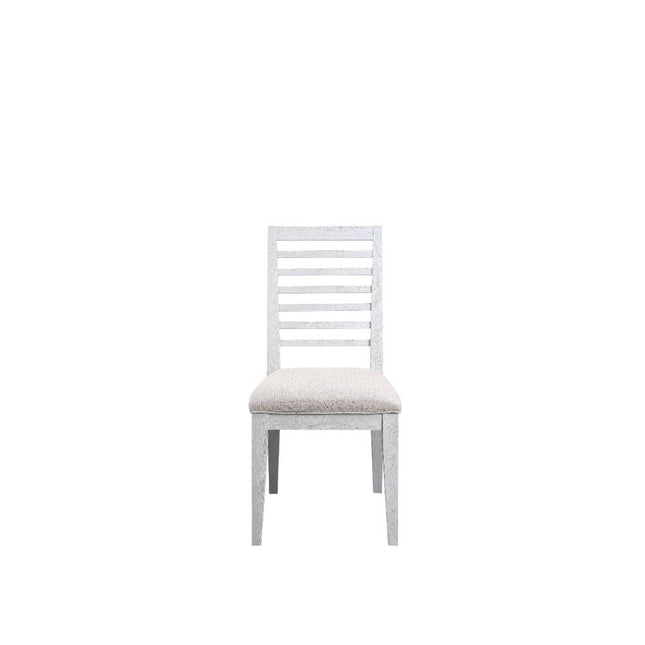 Aromas - Side Chair (Set of 2) - White Oak & Fabric - Tony's Home Furnishings