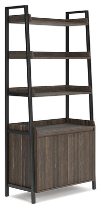 Thumbnail for Zendex - Dark Brown - Bookcase Tony's Home Furnishings Furniture. Beds. Dressers. Sofas.