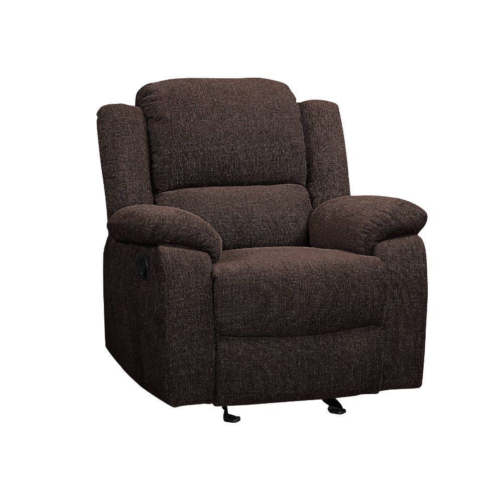 Madden - Glider Recliner - Brown Chenille - Tony's Home Furnishings