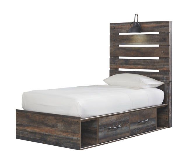 Drystan - Panel Bed - Tony's Home Furnishings