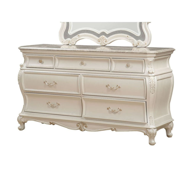 Chantelle - Dresser w/Granite Top - Tony's Home Furnishings