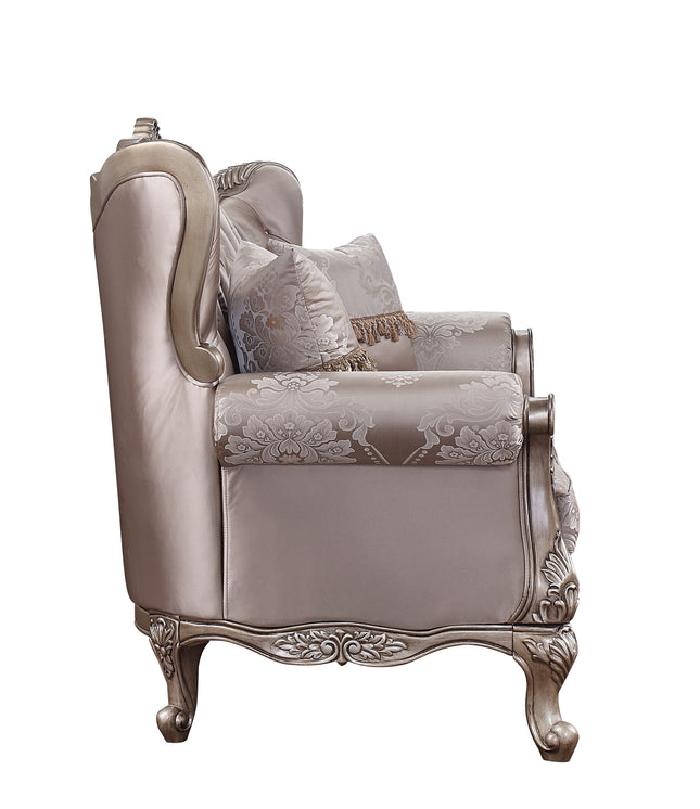 Jayceon - Loveseat - Fabric & Champagne - Tony's Home Furnishings