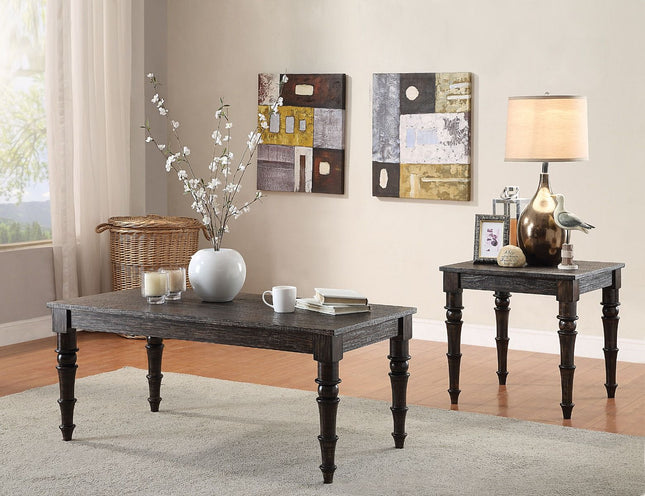 Kami - End Table - Antique Black - Tony's Home Furnishings