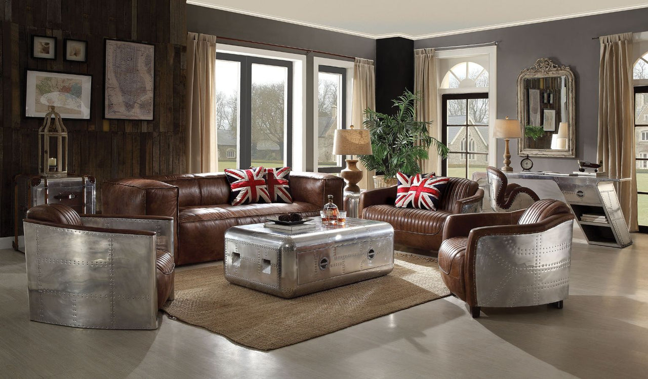 Brancaster - Sofa - Retro Brown - Tony's Home Furnishings